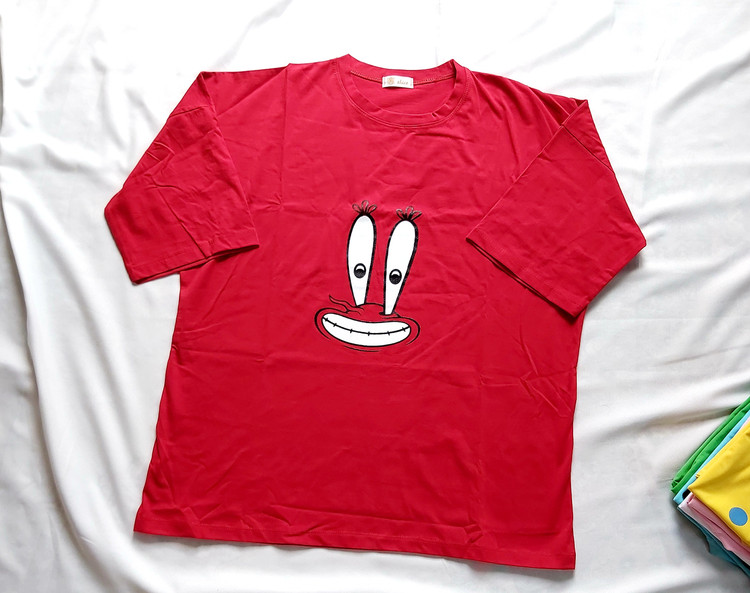 تیشرت لانگ اقای خرچنگ