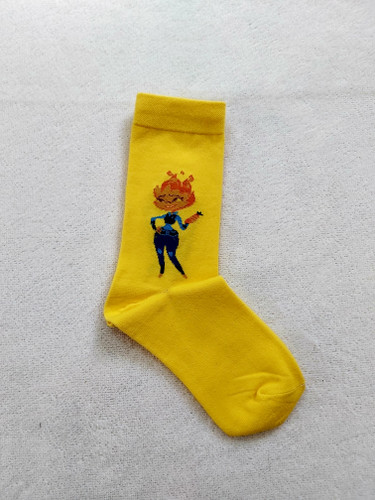 جوراب طرح المنتال